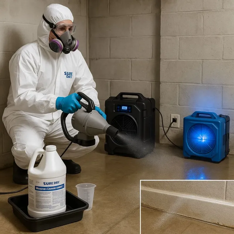 Sanitization and Odor Removal process in New Prague, MN
